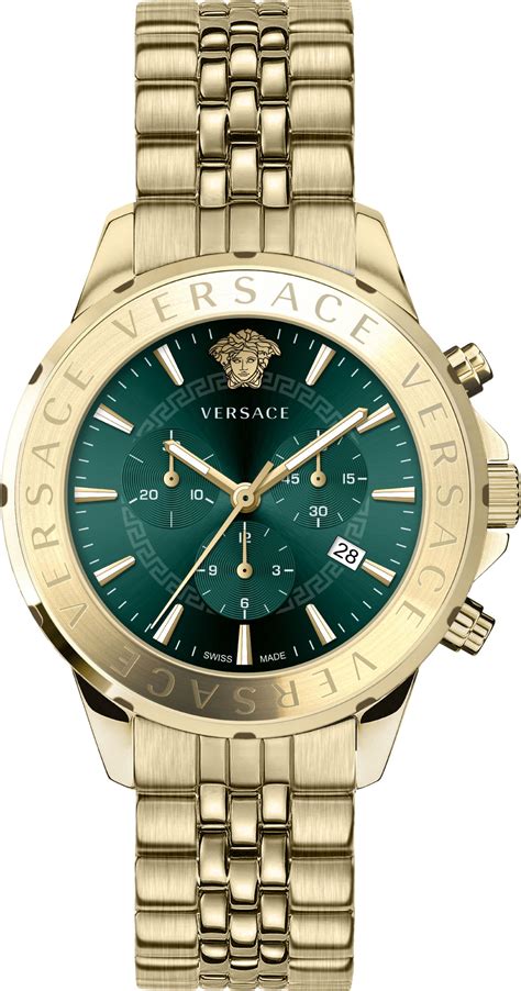 versace uhr herren grünes zifferblatt|VERSACE.